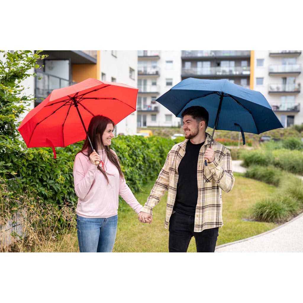 Parapluie automatique RPET | Nell, blanc en métal, fibre de verre, bois, RPET pongé 190T Photo 8 clients/infiniprinting/ax/photos_BD/AX13415-P8-Parapluie-automatique-RPET-|-Nell-imprime-blanc.jpg